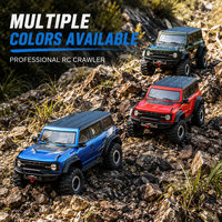 RGT EX86130 Pro Runner 1/10 RC Crawler 4WD Transmisión inversa DIG de 2 velocidades ESC de resina y metal de 6 canales Servo de 25 kg con cabrestante 2.4G