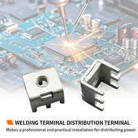 Carte PCB d'alimentation directe d'usine TLS5603-1 borne à vis borne de connexion de carte de circuit M6 à courant élevé borne de carte PCB