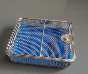 Panier de rangement en acier inoxydable sur mesure, soudé, pour le stockage des aliments dans les restaurants et le nettoyage des fruits - Product Image 1