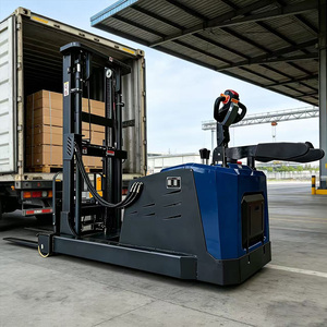 Apilador de doble elevación de 1500 kg para almacén con plataforma completa - Product Image 2