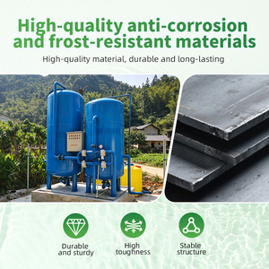 Filtre multimédia résistant à la corrosion 100TPH pour le traitement de l'eau des tours de refroidissement industriels - Product Image 5