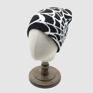 <span class=keywords><strong>Pc</strong></span> S-pider Web Men's Y2K Beanie Hat Moda Cool Windproof Knit Beanie para Street Party Warm Ski Cold Hat para hombres y mujeres - Product Image 5