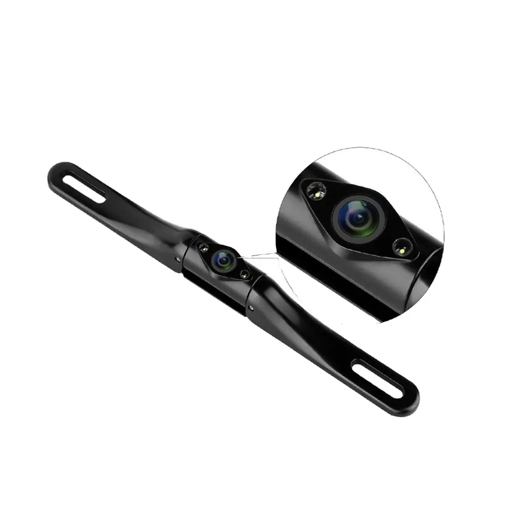 Hochwertige USA-Kennzeichen Fahrzeug-Rückfahr videokamera mit 2 LED-Auto-Rückfahr kamera
