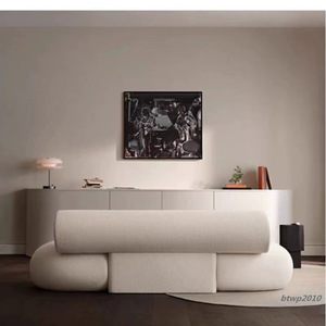 <span class=keywords><strong>Canapé</strong></span> en <span class=keywords><strong>tissu</strong></span> de style minimaliste nordique, design moderne avec rembourrage en éponge, <span class=keywords><strong>canapé</strong></span> moderne pour salon - Product Image 2