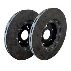 Disque de frein en céramique carbone Rotor de frein pour BMW Audi Q7 <span class=keywords><strong>GTR</strong></span> R35 gris voiture de tourisme OE spécifications du fabricant - Product Image 6