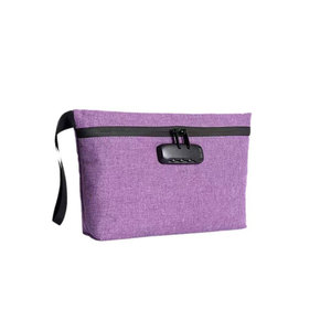 Custom Logo OEM Carbon Lined Odor Proof Pouch Smoking Tools Smell Proof Pouch Travel <b>Small</b> Stash Storage Pouch With <b>Lock</b> - Product Image 1