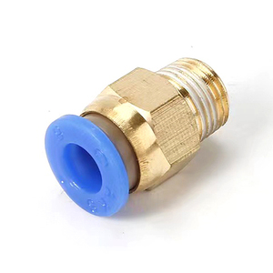 Zm 0297 PC Loạt One-Touch Khí Nén Nhanh Chóng Phù Hợp Nam Straight Brass + Nhựa Air Hose Ống Nối Với PT/Npt Chủ Đề - Product Image 1