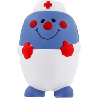 Balle anti-stress en pu pour infirmière imprimée OEM bon marché promotionnelle/anti-stress/jouet anti-stress pour infirmière balle anti-stress