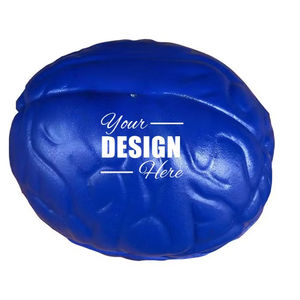 Bola para apretar el cerebro para aliviar el estrés con logotipo personalizado, juguete antiestrés de espuma para adultos y niños, regalo promocional - Product Image 1