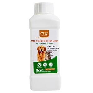 犬皮薬用バスシャンプー環境にやさしい500mlペットXiaowei白癬ダニ殺害殺菌真菌の皮のかゆみ - Product Image 5