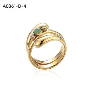 Anillo de Moda con PIEDRA A0361 para Mujer, Joyería de Alta Calidad - Product Image 4