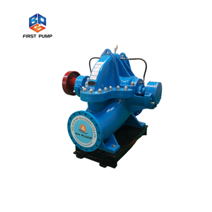 Pompe centrifuge électrique de double aspiration de cas fendu d'étape unique de grand débit - Product Image 5