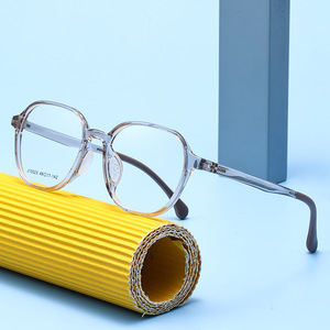 Gafas ópticas de montura completa ovalada Gtp J10023 para hombre, lentes anti UV, material Ac, estilo sencillo, origen Taizhou - Product Image 2