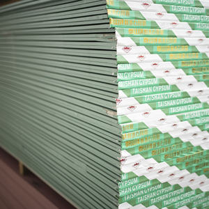 Plaque de plâtre moderne de 12 mm pour cloisons sèches, en gypse naturel pur, pour usage intérieur, forme de dalle de plafond carrée - Product Image 6