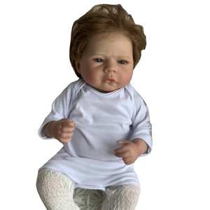 Poupée Miz 45 cm Dream Rebirth, corps en tissu, pièces articulées souples, fonction DIY, jouet en peluche tendance, design personnalisé <span class=keywords><strong>Anna</strong></span> <span class=keywords><strong>Elsa</strong></span> - Product Image 1