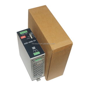 Alimentation électrique sans ventilateur sur rail DIN Mean Well XDR-480E-24 24V -40 à +70°C OVC III 5000m d'altitude 1482K heures MTBF Alimentation industrielle - Product Image 2