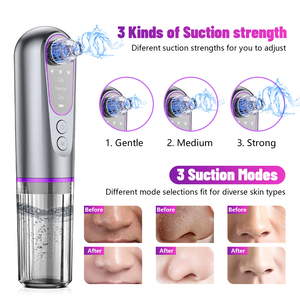 Small Bubble Electric <strong>Blackhead</strong> Remover Vacuum Upgraded Pore <strong>Extractor</strong> for Face Pimple Whitehead <strong>Extractor</strong> Pore Cleaner Tool - Product Image 3