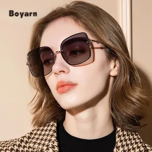 Boyarn Japan And South Korea Retro Hip Hop Style Literature And Art Style Super Polarized Design Fashion Sunglasses Wholesale