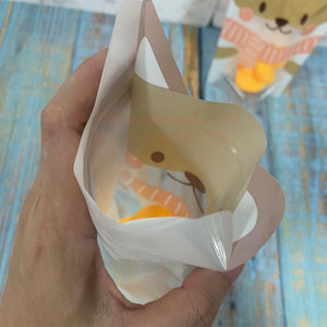 Échantillons gratuits, découpe spéciale, thé, biscuits, cuisson <span class=keywords><strong>maison</strong></span>, forme irrégulière, plastique, emballage alimentaire <span class=keywords><strong>pour</strong></span> enfants, sac à fermeture éclair - Product Image 6