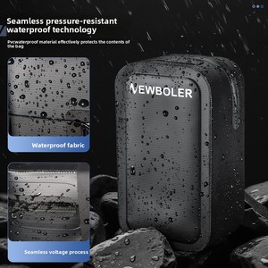Sacoche de selle de vélo de route imperméable en TPU - Compacte, légère et portable - Sac de selle ou de tige de selle - Capacité 0,5L - Sac de cyclisme aérodynamique - Product Image 3