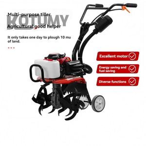 Multifunctional Gasoline Engine Farm <b>Cultivator</b> Small Scarifier Rotary Tillage Ridging Weeding Ploughing Machine - Product Image 2