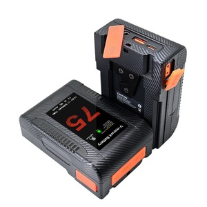 BP-75V 5080mAh V-Lock V-Mount Port Battery for Sony Monitor LED Light CE RoHS Certified Wholesale Bulk Tier 1 Cells - Product Image 3
