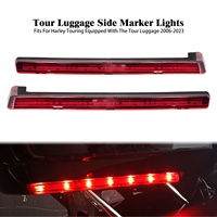 Lumière LED pour panneau latéral de coffre de moto Tour Pack pour Harley Touring Road King Road Street Glide FLTRX 2006-23