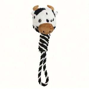 New Arrival <b>Pig</b> Shape Dog Chew <b>Toy</b> Pet Molar Durable Knot Rope Dog <b>Toy</b> - Product Image 3