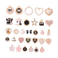 DK nouveau bricolage métal coque de téléphone accessoires gouttes d'huile perle strass décoratif sabot breloque chaussure ornement bouton chaînes supérieures