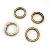 Cincin O logam warna-warni untuk tas, aksesori Bagian Modern gaya sederhana untuk semua musim liburan ide hadiah untuk Natal