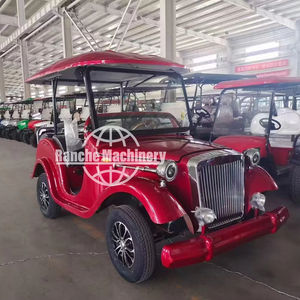 Auto Eléctrico Clásico Vintage de 8 Plazas para Recorridos Turísticos, con Batería de Plomo-Ácido, Velocidad Máxima de 60 km/h, Estilo Real de Lujo para Recorridos Urbanos - Product Image 1