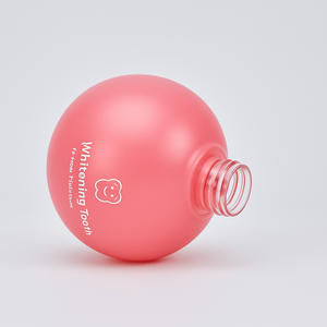 ขวดบีบยาสีฟันทรงกลม PET พร้อมหัวปั๊มสำหรับใส่เบกกิ้งโซดาหรือยาสีฟันสำหรับเด็ก แบบกำหนดเองได้ - Product Image 2