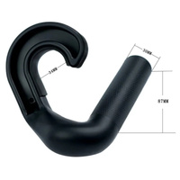 Crochet Fitness Poignée Multi-fonctionnel Exercice Suspension Grip Gym Home Pull ups Deadlift Rowing Cable Machine Pull Down Handle
