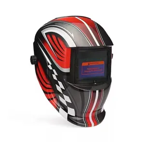 Máscara de capacete de solda automática, capacete de solda com transformação automática para máquina de soldagem, máscara de soldador tig mig mma