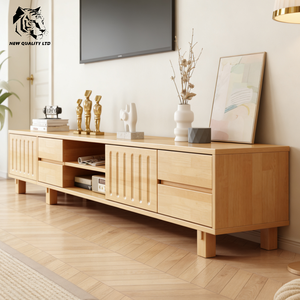 Mueble de TV de Madera Ecológico Moderno con Logotipo Personalizado, Precio de Mayoreo de Proveedor Chino, MOQ Pequeño, para Sala de Estar y Dormitorio - Product Image 2