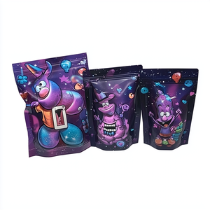 Custom Print Zipper Packaging <b>Pouch</b> Water Proof Holographic Recyclable Digital Printing Recycled Material Stand Up <b>Zip</b> Lock Bag - Product Image 6