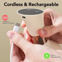 Brosse de massage thermique portative à lumière rouge pour la thérapie des méridiens, grattoir corporel Guasha pour le massage musculaire et des méridiens, relaxation
