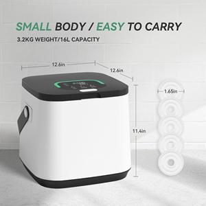 Secchio <span class=keywords><strong>Scaldasalviette</strong></span> da 14L con Ganci Staccabili, Facile da Pulire, per Uso Quotidiano - Product Image 3