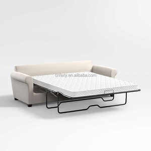 طقم أريكة لغرفة المعيشة فاخرة مريحة من القماش قابلة للتحويل أثاث غرفة المعيشة أريكة مقعد كبير مع مسند للنوم - Product Image 4