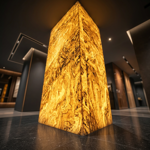 Lámina de Piedra Natural con Patrón de Mármol Blanco Antiguo, Ecológica, Duradera y de Lujo de Flatstone Designs, para Patio, Hogar y Bar - Product Image 6