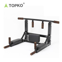 Barre de traction murale portable TOPKO multifonction avec stations de dips intégrées