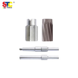 Din219 H7 thẳng xoắn ốc sáo HSS Carbide Shell sốc Công nghệ 9 mét Brass Máy khoan lổ ARBOR vỏ máy khoan lổ - Product Image 6