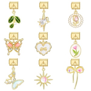 Accesorios de Joyería de Oro Personalizados, Creativos y Hechos a Mano en Italia - Módulos de Pulsera con Dijes de Moda - Hechos a Mano - Product Image 4