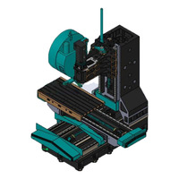Centre d'usinage vertical CNC à changement d'outil automatique en métal de haute précision TSV-1482, machine industrielle