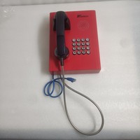 Teléfono personalizado de VoIP POE, Banco RJ45, a prueba de polvo, IP55, OEM, ODM, teléfono para prisiones, cable de red, teléfono
