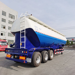 Remorque citerne à sec en aluminium de haute qualité ZW Group, 60 mètres cubes, 3 essieux, pour le <span class=keywords><strong>transport</strong></span> logistique de sucre et de poudre de céréales - Product Image 5