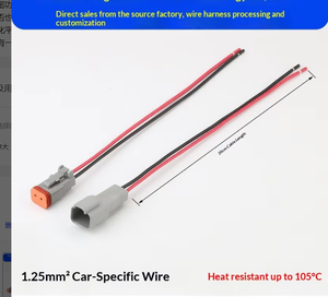 Conector de Fiação Automotiva à Prova d'Água para Caminhões Pesados Dechi DT04-2P/DT06-2S com Plugue de 2/3/4/6/8/12 Pinos - Product Image 2