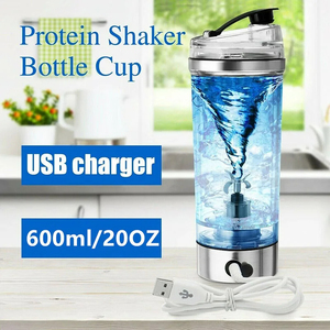 แก้วผสมแบบพกพาขนาด 450/600 มล. ชาร์จผ่าน USB สำหรับผสมโปรตีนผง เหมาะสำหรับการเดินทาง บ้าน สำนักงาน และครัว - Product Image 3