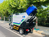 Compacteur de déchets automatique électrique 4x2 Mini camion à ordures à vendre