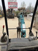 Miniexcavadora Kubota U20 U30 con giro de cola cero, orugas de goma, excavadora portátil con motor hidráulico, herramienta para zanjado de paisajes